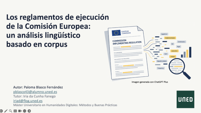 Los reglamentos de ejecución de la Comisión Europea: un análisis lingüístico basado en corpus